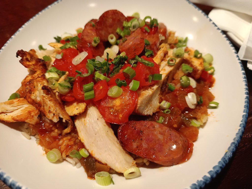 Sausage and Chicken Cajun Jambalaya
