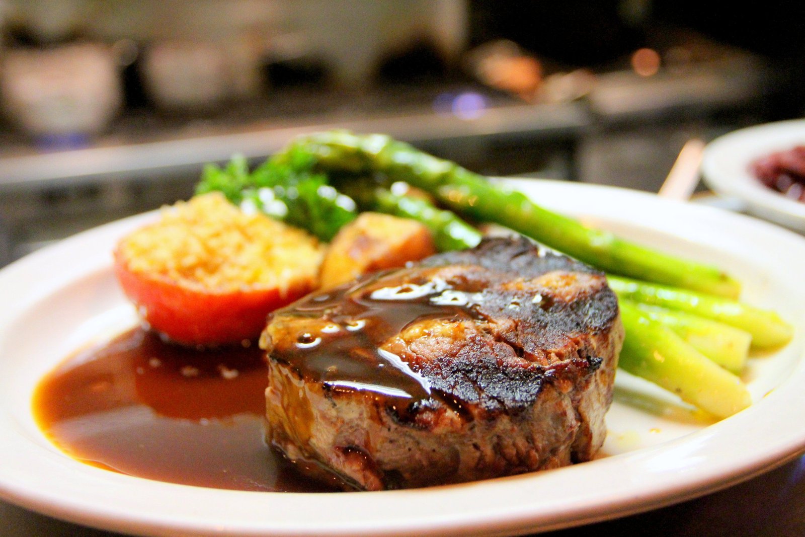 Sous Vide Steak with Horseradish Parmesan Crust